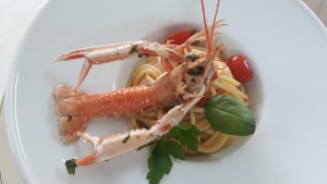 Linguine agli scampi